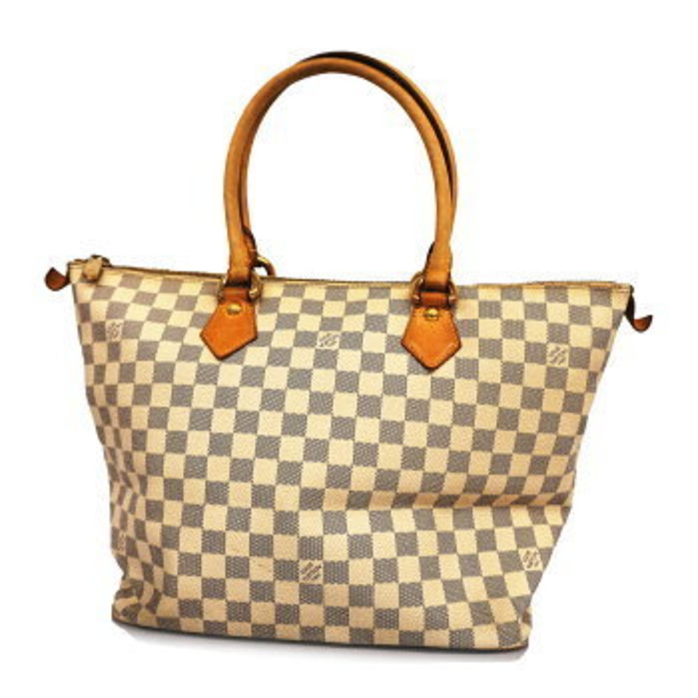 Louis Vuitton Damier Azur Saleya MM Tote Bag